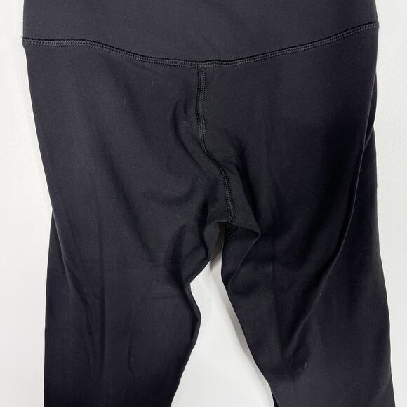 Lululemon Womens 2 Black Align Crop Leggings 19" Inseam Nulu Soft Sweat Wicking - Picture 7 of 10